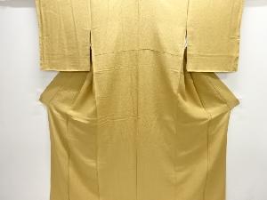 織柄色無地着物